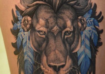 tattoo leone