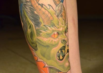tattoo demone